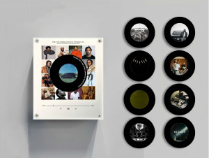 Kendrich Lamar Mini Vinyl Music Player